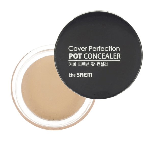 Se The Saem - Cover Perfection Pot Concealer (02. Rich Beige) hos Yu Beauti